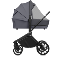 Lionelo Mika Plus 3in1 Grey Stone — Multi-function pram