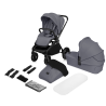 Lionelo Mika Plus 2in1 Grey Stone — Multi-function pram