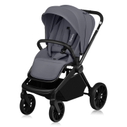 Lionelo Mika Plus 2in1 Grey Stone — Multi-function pram