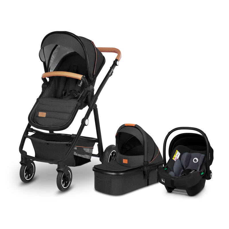 Lionelo Amber 3in1 Blue Navy — Multi-function pram