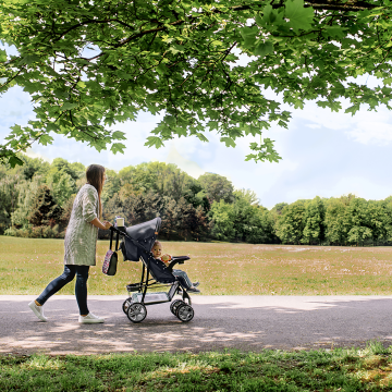 Lionelo Emma Plus Coral Pink — Stroller