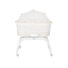 Lionelo Coral White — Cot-cradle with built-in scale function