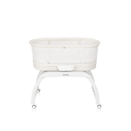 Lionelo Coral White — Cot-cradle with built-in scale function