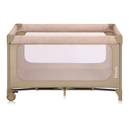 Lionelo Jasmin Easy Fold Beige Sand — Cot 2in1