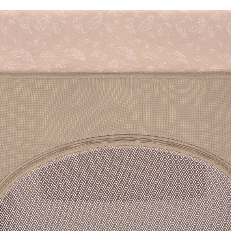 Lionelo Jasmin Easy Fold Beige Sand — Cot 2in1