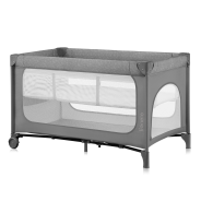 Lionelo Jasmin Easy Fold Grey Stone — Cot 2in1