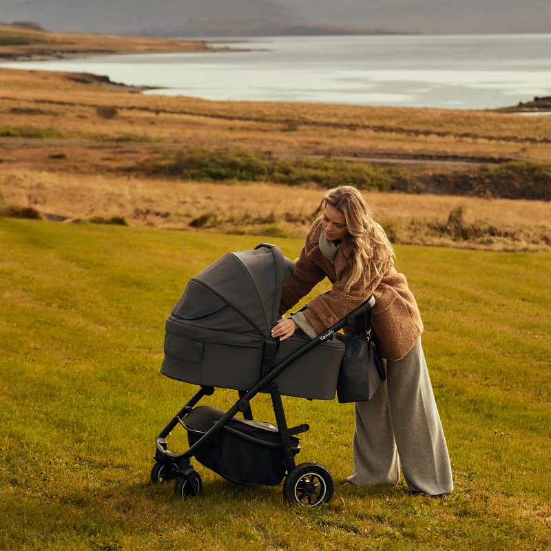 Lionelo Amber Plus 3-in-1 Beige Sand — Multi-function pram