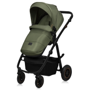 Lionelo Amber Plus 3-in-1 Green Forest — Multi-function pram