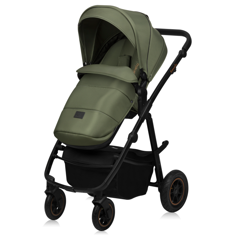 Lionelo Amber Plus 3-in-1 Green Forest — Multi-function pram