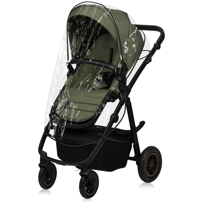 Lionelo Amber Plus 3-in-1 Green Forest — Multi-function pram