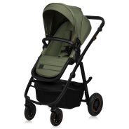 Lionelo Amber Plus 3-in-1 Green Forest — Multi-function pram