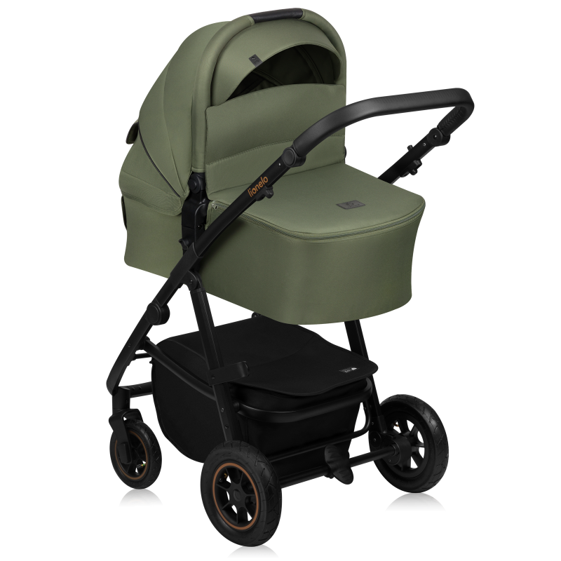 Lionelo Amber Plus 3-in-1 Green Forest — Multi-function pram