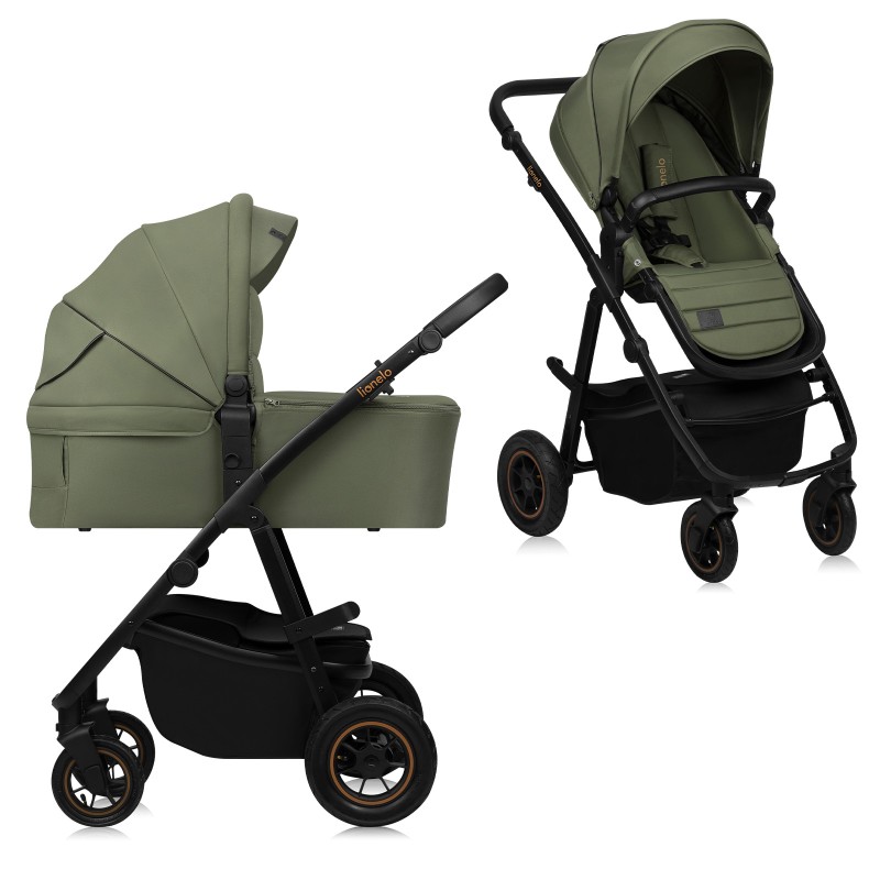 Lionelo Amber Plus 2-in-1 Green Forest — Multi-function pram