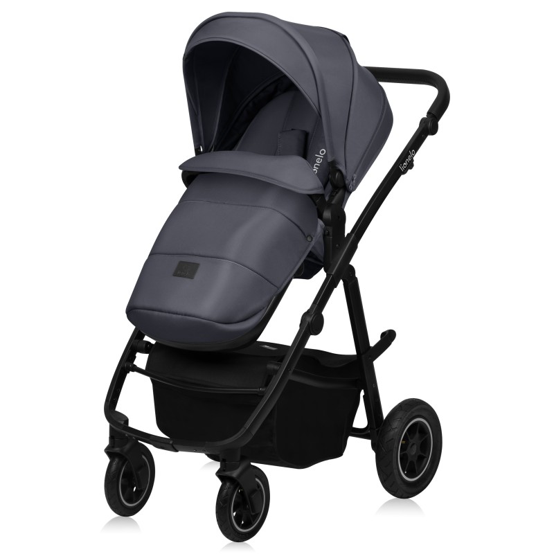 Lionelo Amber Plus 3-in-1 Grey Graphite — Multi-function pram