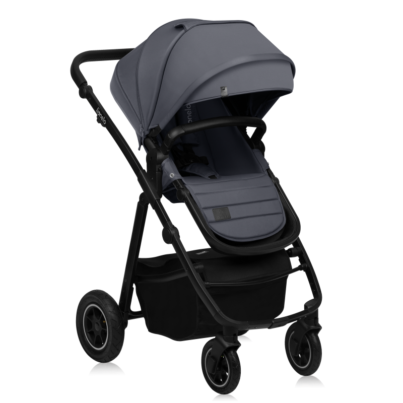 Lionelo Amber Plus 2-in-1 Grey Graphite — Multi-function pram