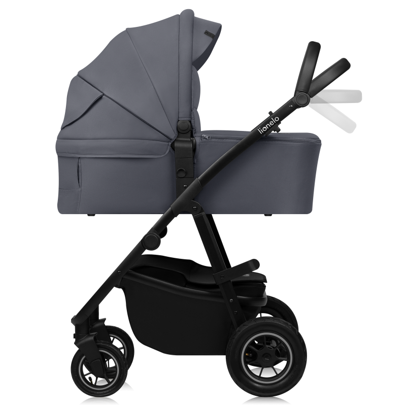 Lionelo Amber Plus 2-in-1 Grey Graphite — Multi-function pram