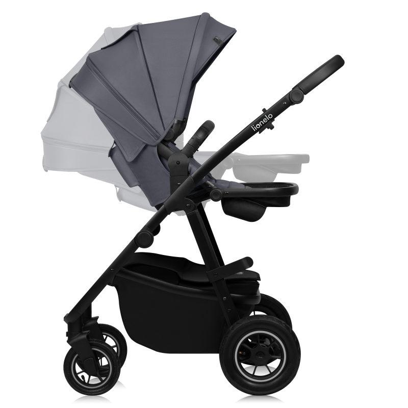 Lionelo Amber Plus 2-in-1 Grey Graphite — Multi-function pram