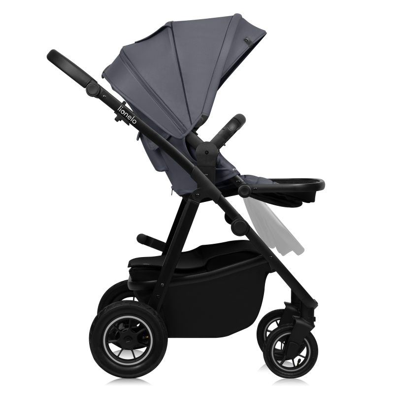 Lionelo Amber Plus 2-in-1 Grey Graphite — Multi-function pram