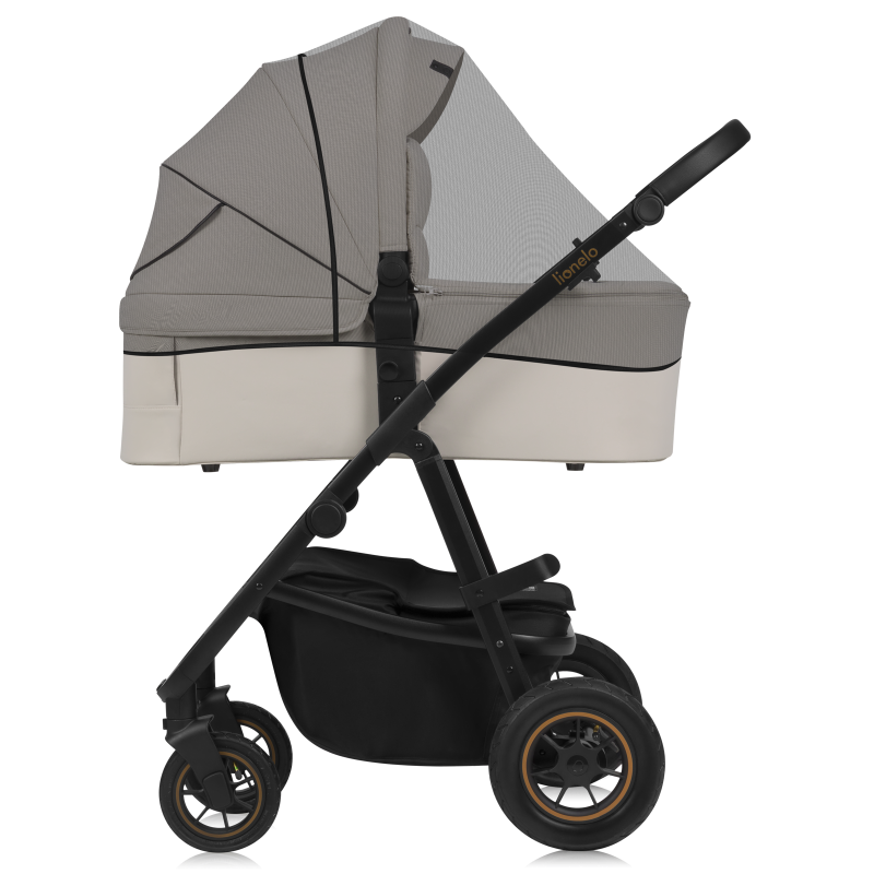 Lionelo Amber Plus 3-in-1 Beige Sand — Multi-function pram