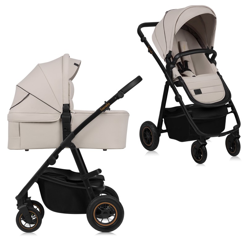 Lionelo Amber Plus 2-in-1 Beige Sand — Multi-function pram