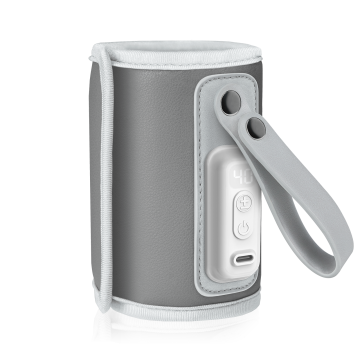 Lionelo Thermup Go Grey Silver — Bottle warmer