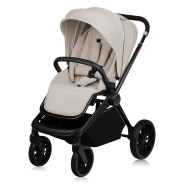 Lionelo Mika Plus Beige Sand — Stroller