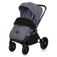 Lionelo Mika Plus Grey Stone — Stroller