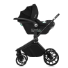 Lionelo Mika Plus 3in1 Black Onyx — Multi-function pram