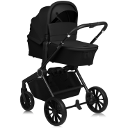 Lionelo Mika Plus 3in1 Black Onyx — Multi-function pram