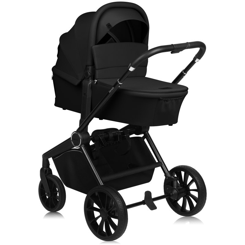 Lionelo Mika Plus 3in1 Black Onyx — Multi-function pram