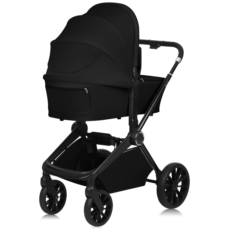 Lionelo Mika Plus 3in1 Black Onyx — Multi-function pram