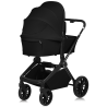 Lionelo Mika Plus 3in1 Black Onyx — Multi-function pram