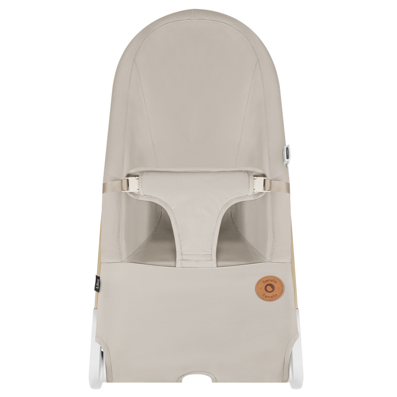 Lionelo Lilac Beige Sand — rocker-recliner