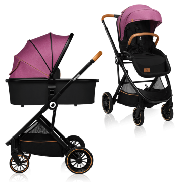 Lionelo Riya 2 in 1 Violet — Multi-function pram