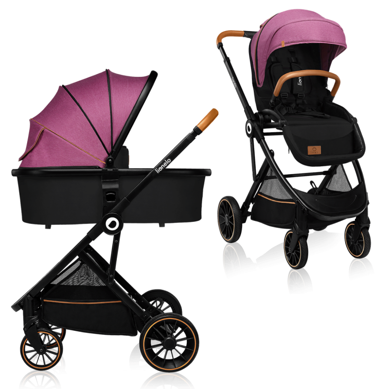 Lionelo Riya 2 in 1 Violet — Multi-function pram