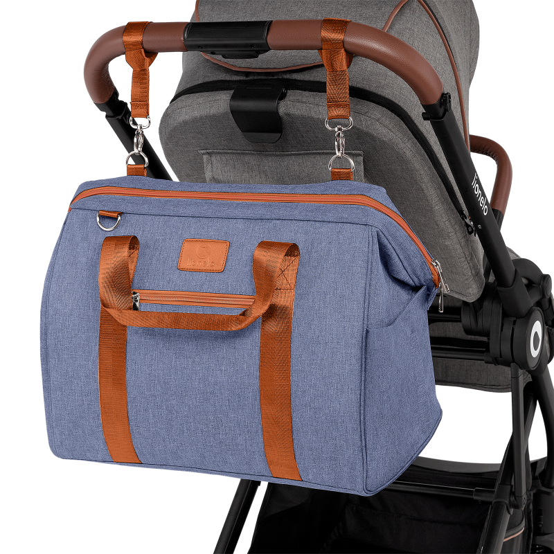 Lionelo Ida Blue Denim — Pram bag