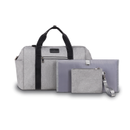 Lionelo Ida Grey Concrete — Pram bag