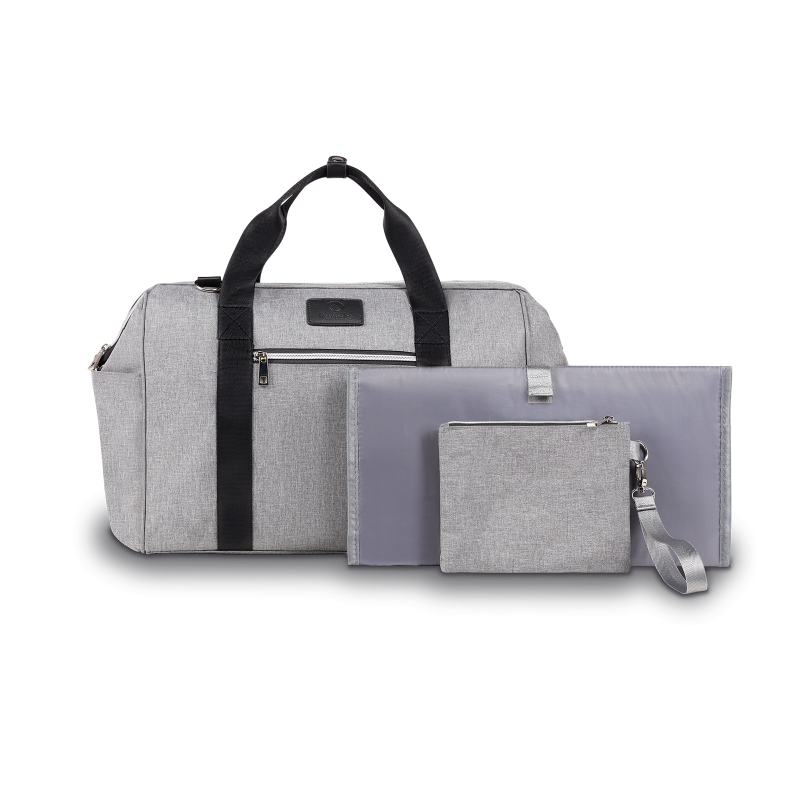 Lionelo Ida Grey Concrete — Pram bag