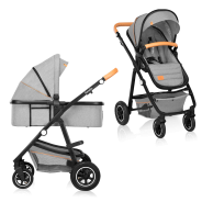 Lionelo Amber 2in1 Grey Stone — Multi-function pram