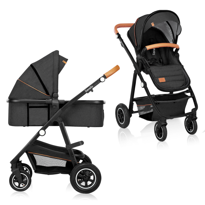 Lionelo Amber 2in1 Grey Graphite — Multi-function pram