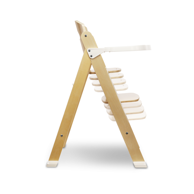 Lionelo Floris White Natural — High chair