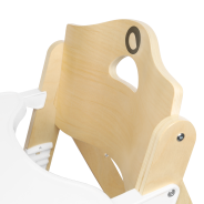 Lionelo Floris White Natural — High chair