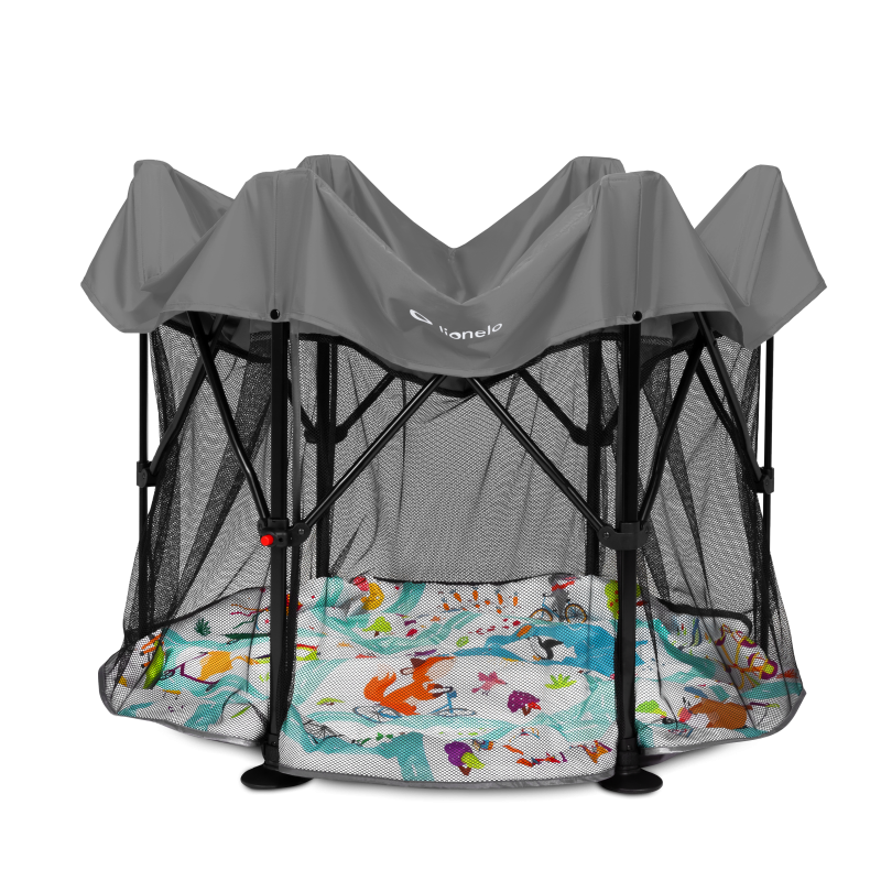 Lionelo Roel Grey Multicolor — Playpen