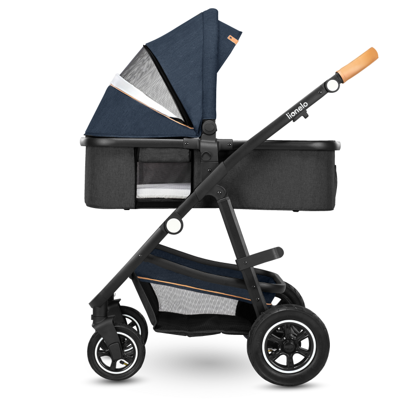 Lionelo Amber 3in1 Blue Navy — Multi-function pram