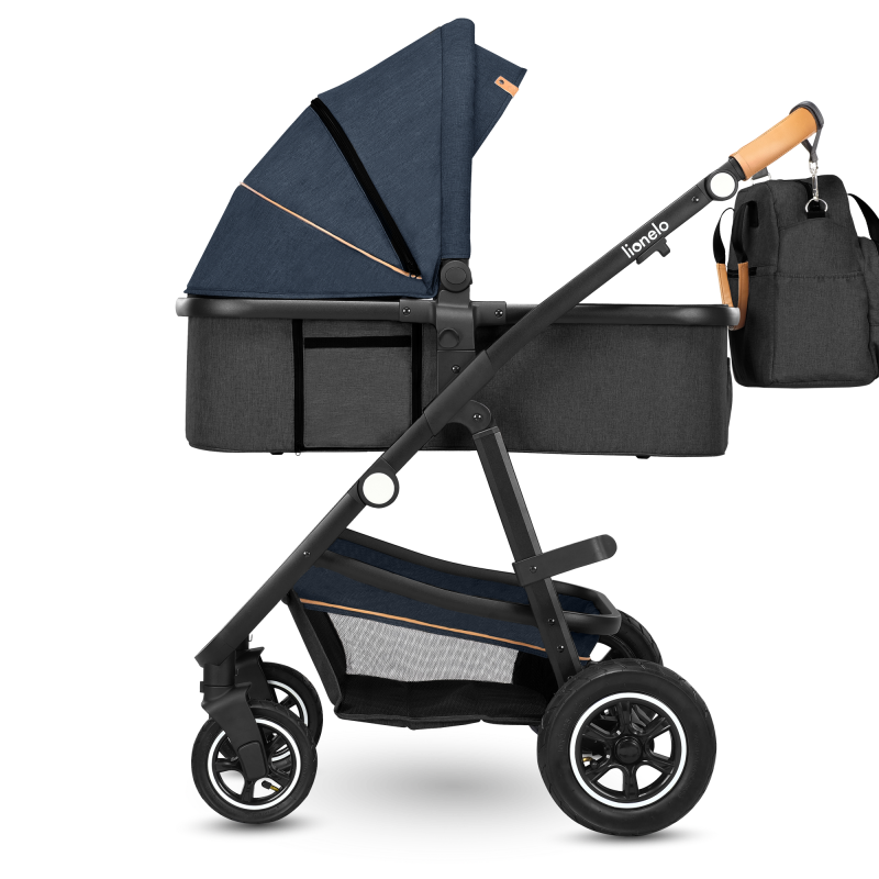 Lionelo Amber 3in1 Blue Navy — Multi-function pram