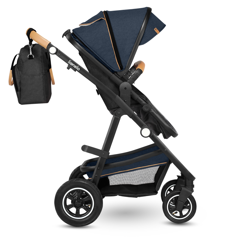 Lionelo Amber 3in1 Blue Navy — Multi-function pram