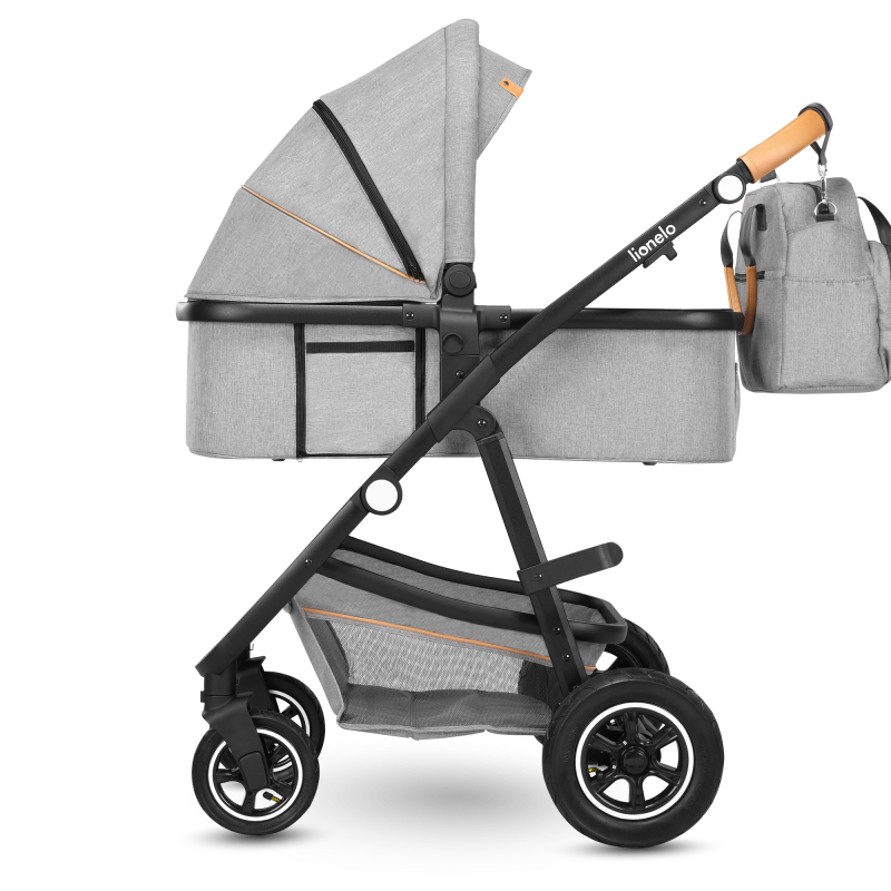 Lionelo Amber 3in1 Grey Stone — Multi-function pram