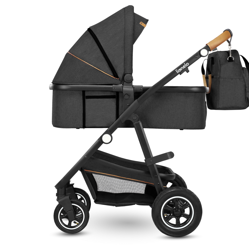 Lionelo Amber 3in1 Grey Graphite — Multi-function pram