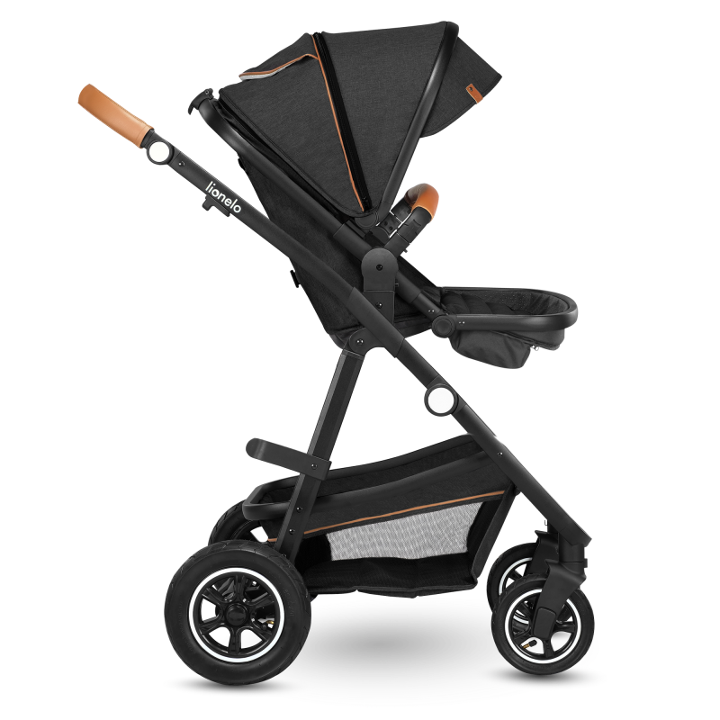 Lionelo Amber 3in1 Grey Graphite — Multi-function pram