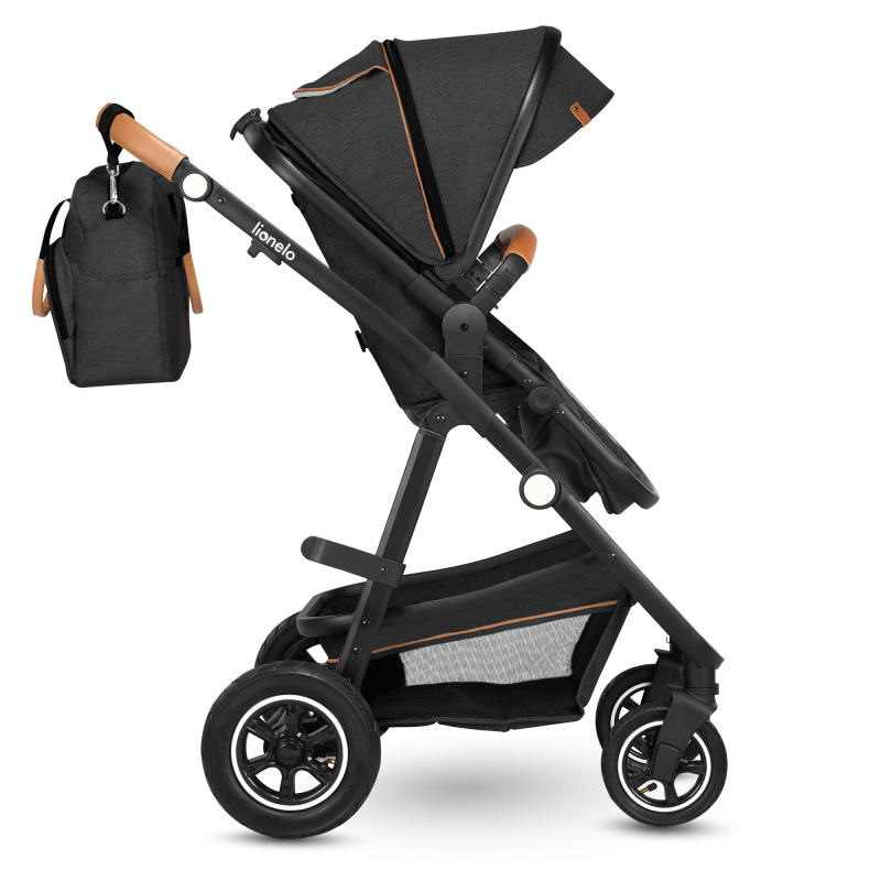 Lionelo Amber 3in1 Grey Graphite — Multi-function pram